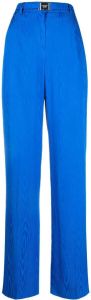 Boutique Moschino straight-leg trousers Blauw