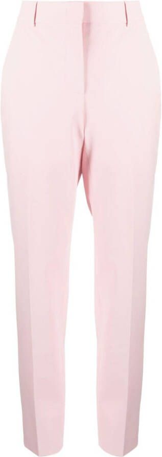 Boutique Moschino Straight pantalon Roze