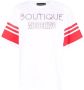 Boutique Moschino T-shirt met logoprint Wit - Thumbnail 1