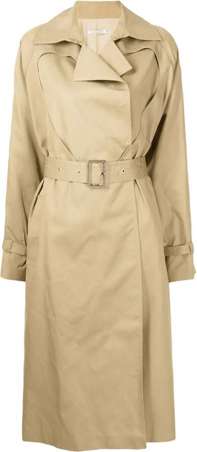 Boyarovskaya Trenchcoat met ceintuur Bruin