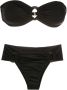Brigitte Bandeau bikini Zwart - Thumbnail 1
