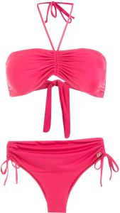 Brigitte Bikini met ruches Roze