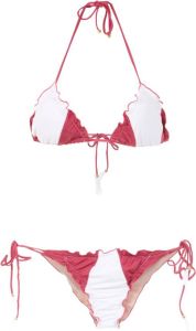 Brigitte Tweekleurige bikini Roze