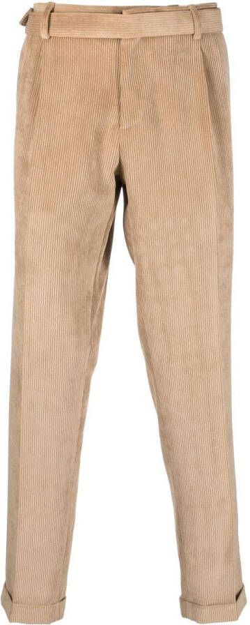 Briglia 1949 Ribfluwelen broek Beige