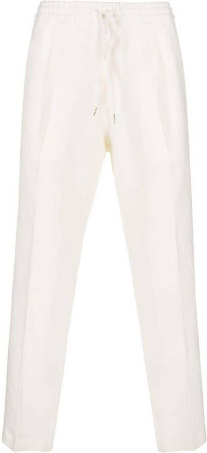 Briglia 1949 Broek met trekkoordtaille Wit
