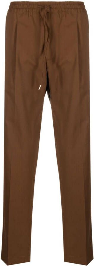 Briglia 1949 Broek met trekkoordtaille Bruin