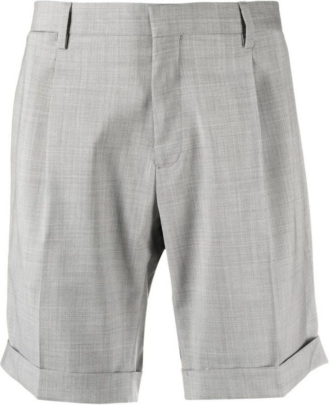 Briglia 1949 Geplooide shorts Grijs
