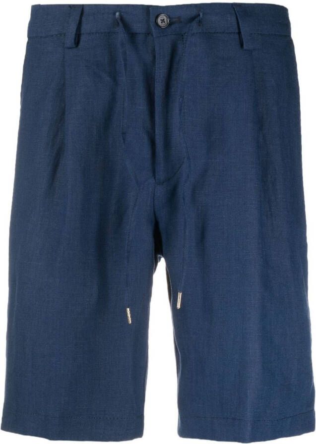 Briglia 1949 Shorts met trekkoordtaille Blauw