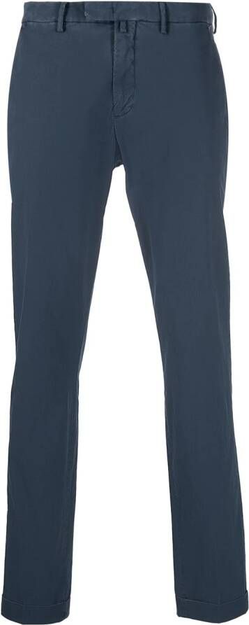 Briglia 1949 Slim-fit chino Blauw