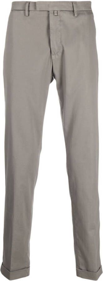 Briglia 1949 Chino van stretch-katoen Groen