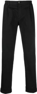 Briglia 1949 Pantalon met elastische taille Zwart