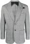 Brioni Blazer met enkele rij knopen Zwart - Thumbnail 1