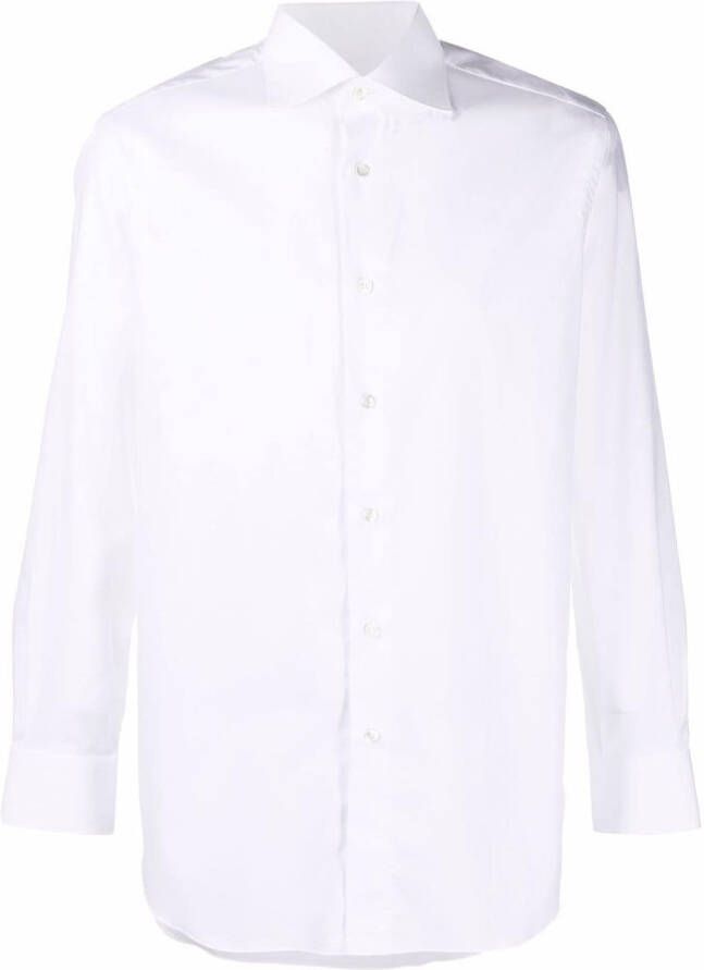 Brioni Button-down overhemd Wit