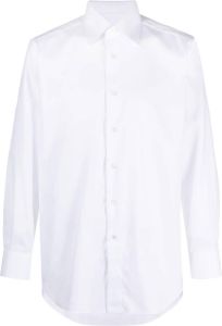 Brioni Overhemd met knoopsluiting Wit