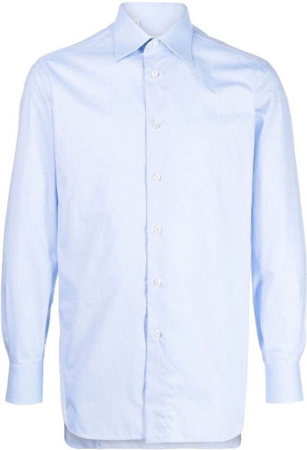 Brioni Button-up overhemd Blauw