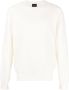 Brioni Trui met ronde hals Beige - Thumbnail 1