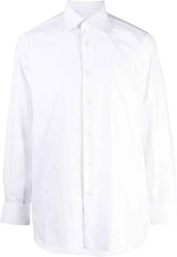 Brioni Effen overhemd Wit
