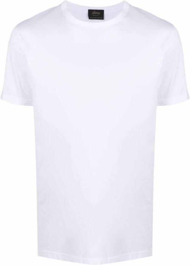 Brioni Katoenen T-shirt Wit