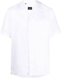 Brioni Overhemd met korte mouwen Wit