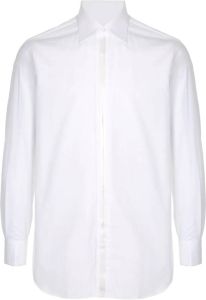 Brioni Overhemd met puntkraag Wit
