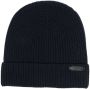 Brioni Ribgebreide trui Blauw - Thumbnail 1