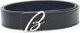 Brioni Riem met logo Zwart - Thumbnail 1