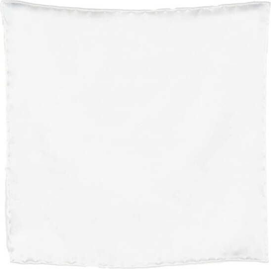 Brioni Vierkante sjaal Wit