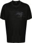 Brioni T-shirt met dolfijnprint Zwart - Thumbnail 1