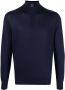 Brioni Trui met hoge hals Blauw - Thumbnail 1