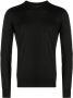 Brioni Trui met ronde hals Zwart - Thumbnail 1