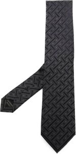 Brioni Zijden stropdas Zwart