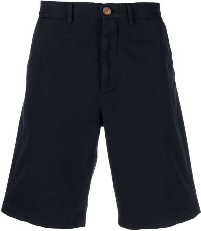 Brunello Cucinelli Katoenen shorts Blauw