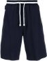 Brunello Cucinelli Bermuda shorts met trekkoord Blauw - Thumbnail 1