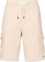 Brunello Cucinelli Bermuda shorts met trekkoordtaille Beige - Thumbnail 1