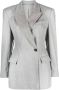 Brunello Cucinelli Blazer met enkele rij knopen Grijs - Thumbnail 1