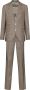 Brunello Cucinelli Blazer met pied-de-poule print Bruin - Thumbnail 1
