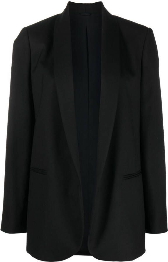 Brunello Cucinelli Blazer met sjaalrevers Zwart