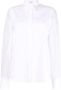 Brunello Cucinelli Blouse met vlakken Wit - Thumbnail 1