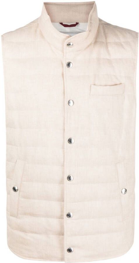 Brunello Cucinelli Bodywarmer Beige