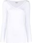 Brunello Cucinelli Top met lange mouwen Wit - Thumbnail 1