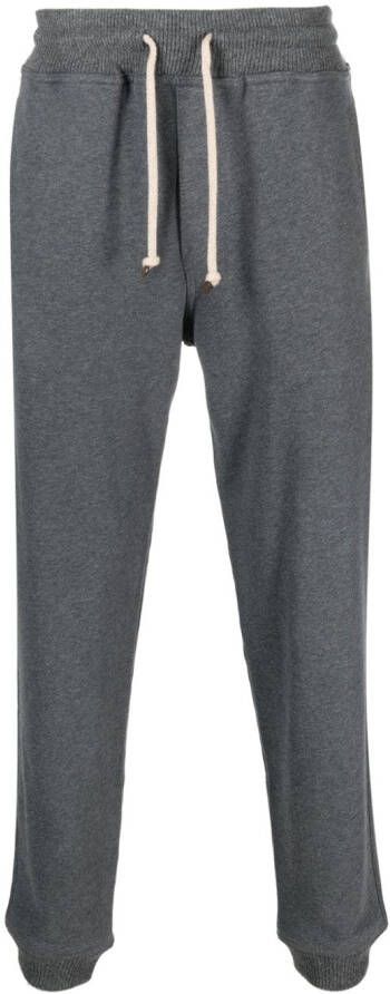 Brunello Cucinelli Broek met trekkoordtaille Grijs
