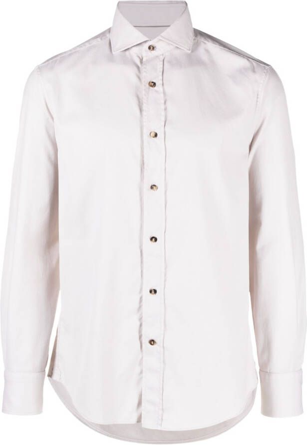 Brunello Cucinelli Button-up overhemd Beige