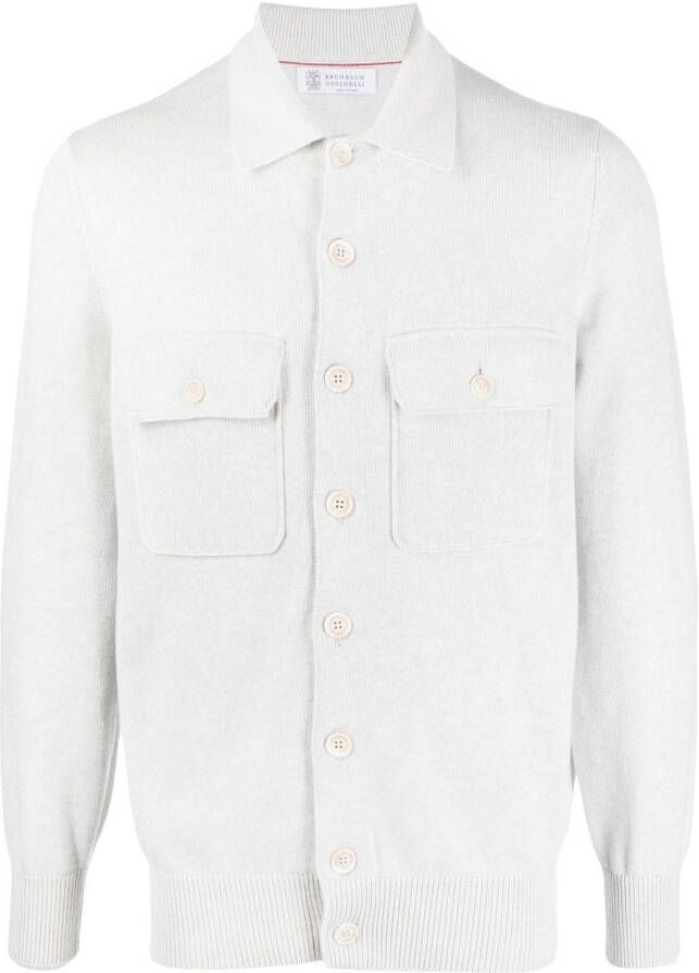 Brunello Cucinelli Button-up vest Grijs