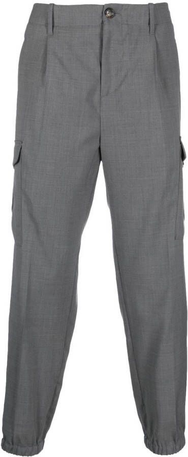 Brunello Cucinelli Cargo broek Grijs