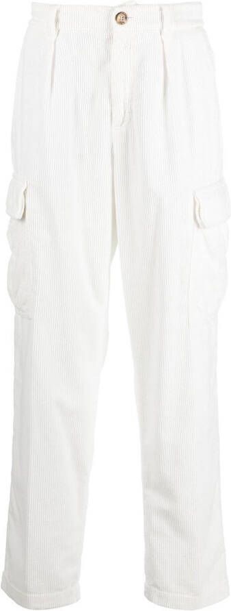 Brunello Cucinelli Cargo broek Wit
