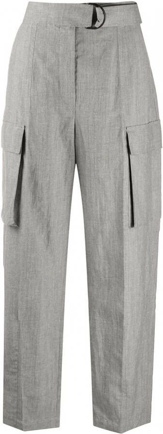 Brunello Cucinelli Combat pantalon Grijs
