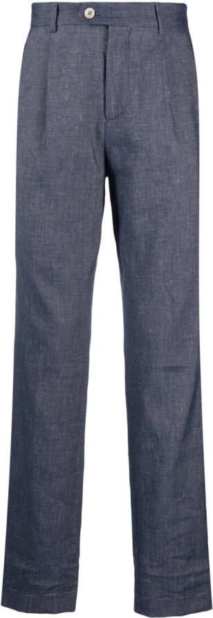 Brunello Cucinelli Katoenen pantalon Blauw