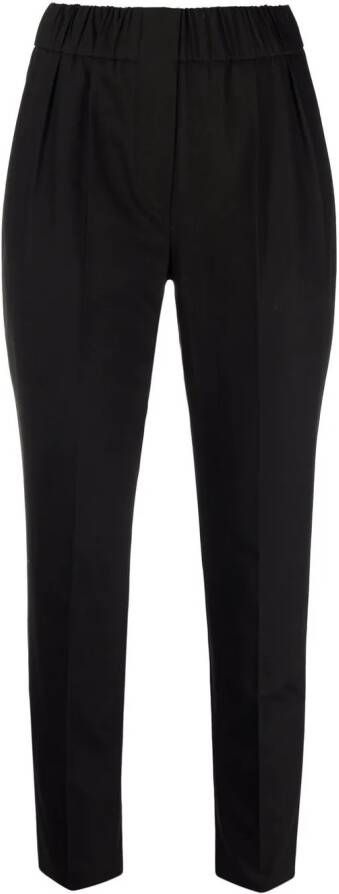 Brunello Cucinelli Cropped broek Zwart