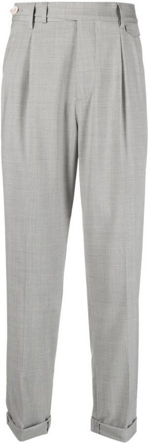 Brunello Cucinelli Cropped pantalon Grijs