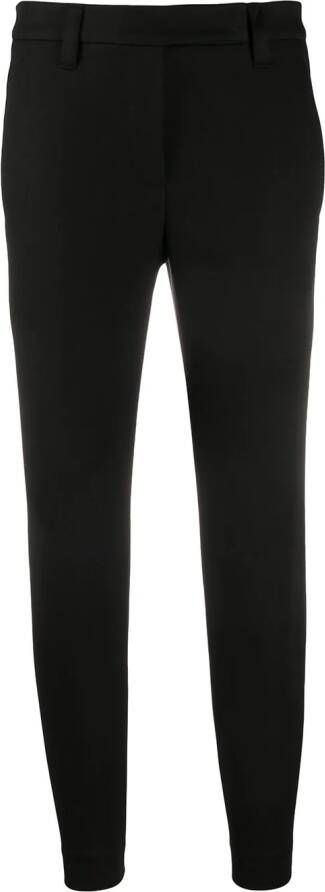Brunello Cucinelli Cropped pantalon Zwart